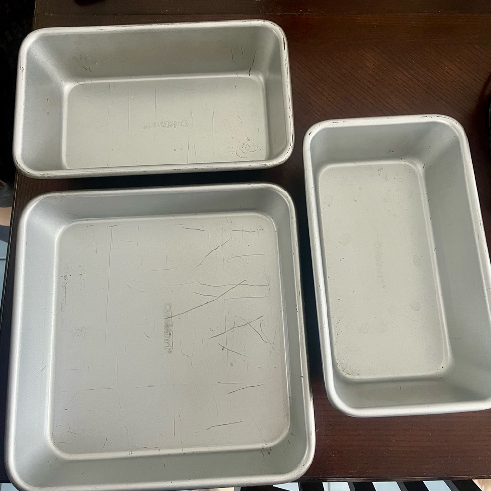 Cuisinart Silver Baking Pan Set